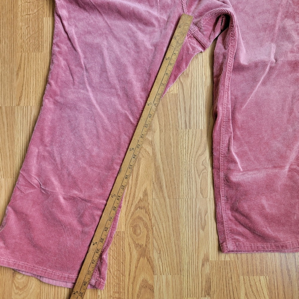 Anthropologie Pilcro The Yaya Women's Plus Size 22W Midrise Corduroy Crop Pants - Picture 15 of 16